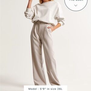 Abercrombie and Fitch Sloane Tailored Pant